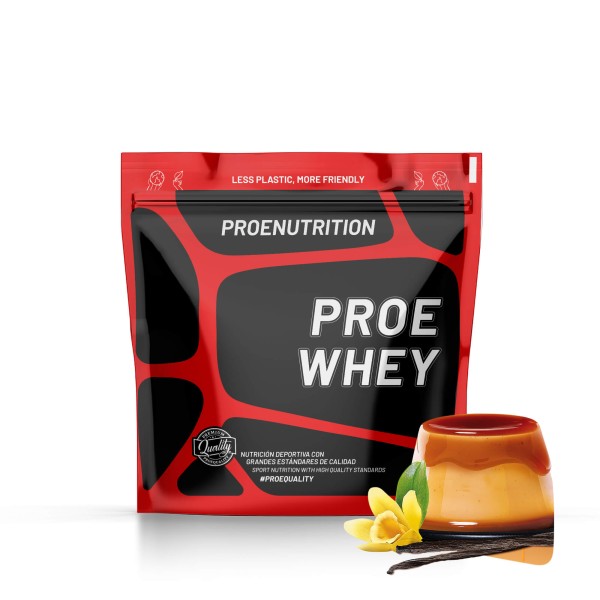 100% WHEY PROTEIN - Flan de vainilla 454g