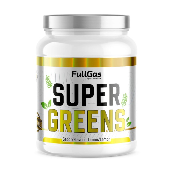 SUPER GREENS - LIMÓN - 300g