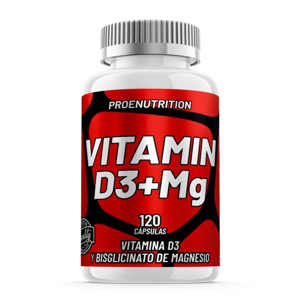 Vitamina D3 + Mg bisglicinato 120 caps