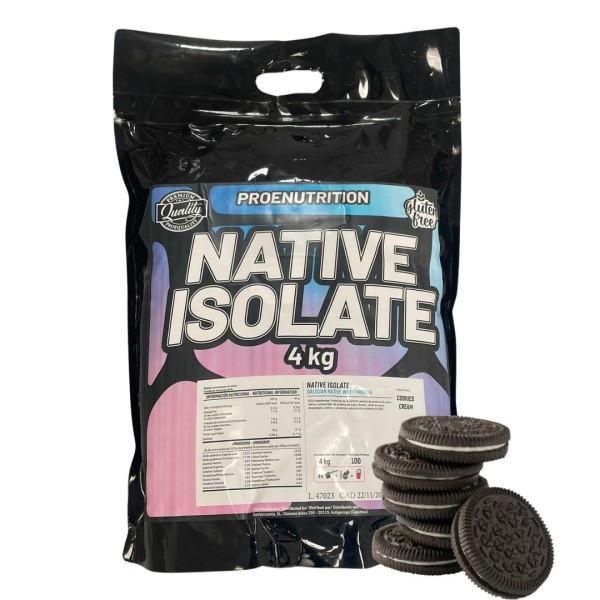 Native Isolate - Cookies and Cream | 4 kg  | NatWPI90